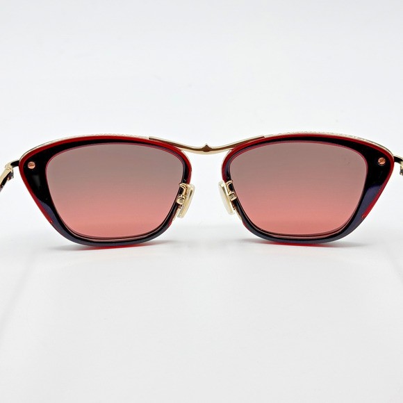 Christian Louboutin Sunglasses Dolly LB0022 05B Black Gold Frame Smoke Lens 56mm main image 6